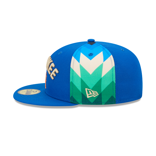 New Era Milwaukee Bucks 2022-23 City Edition 59FIFTY Fitted Hat