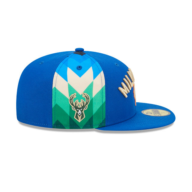 New Era Milwaukee Bucks 2022-23 City Edition 59FIFTY Fitted Hat