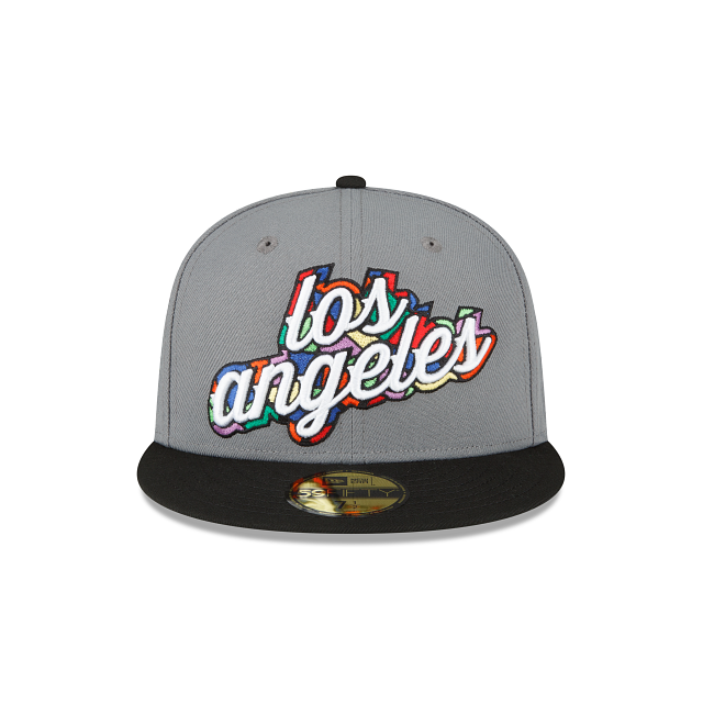 New Era Los Angeles Clippers 2022-23 City Edition Gray 59FIFTY Fitted Hat