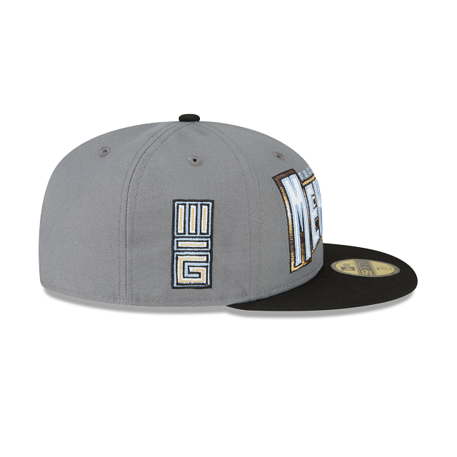 New Era Memphis Grizzlies 2022-23 City Edition Gray 59FIFTY Fitted Hat