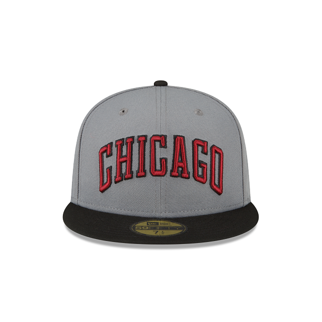 New Era Chicago Bulls 2022-23 City Edition Gray 59FIFTY Fitted Hat