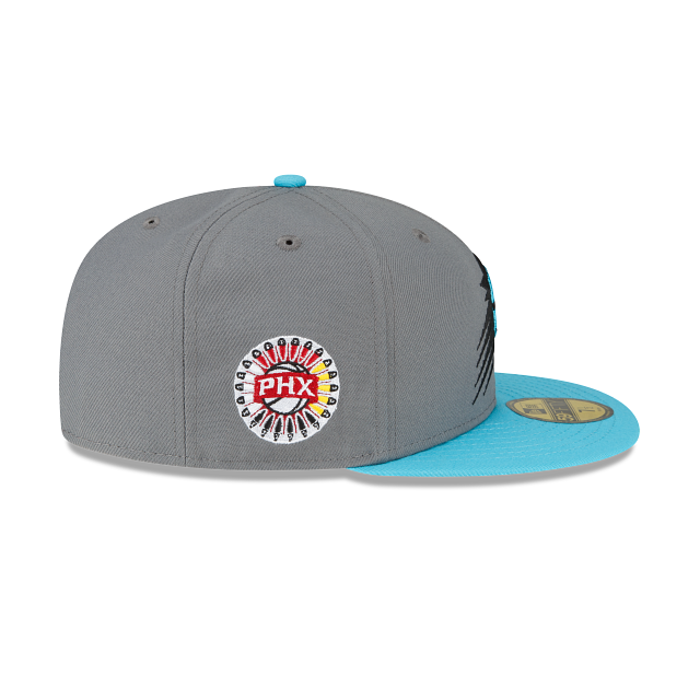 New Era Phoenix Suns 2022-23 City Edition Gray 59FIFTY Fitted Hat