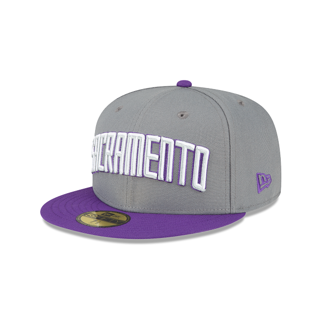 New Era Sacramento Kings 2022-23 City Edition Gray 59FIFTY Fitted Hat