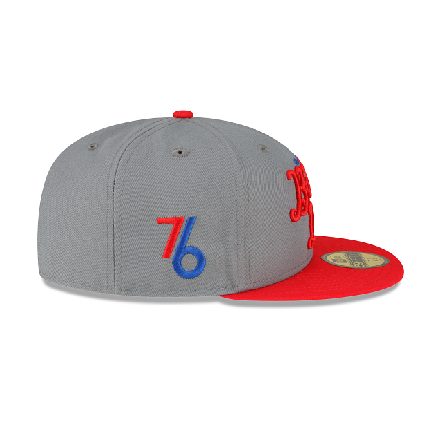 New Era Philadelphia 76ers 2022-23 City Edition Gray 59FIFTY Fitted Hat