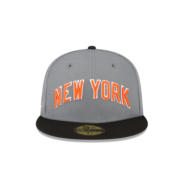 New Era New York Knicks 2022-23 City Edition Gray 59FIFTY Fitted Hat