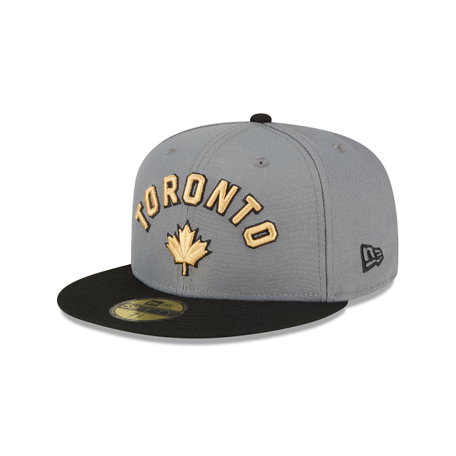 New Era Toronto Raptors 2022-23 City Edition Gray 59FIFTY Fitted Hat