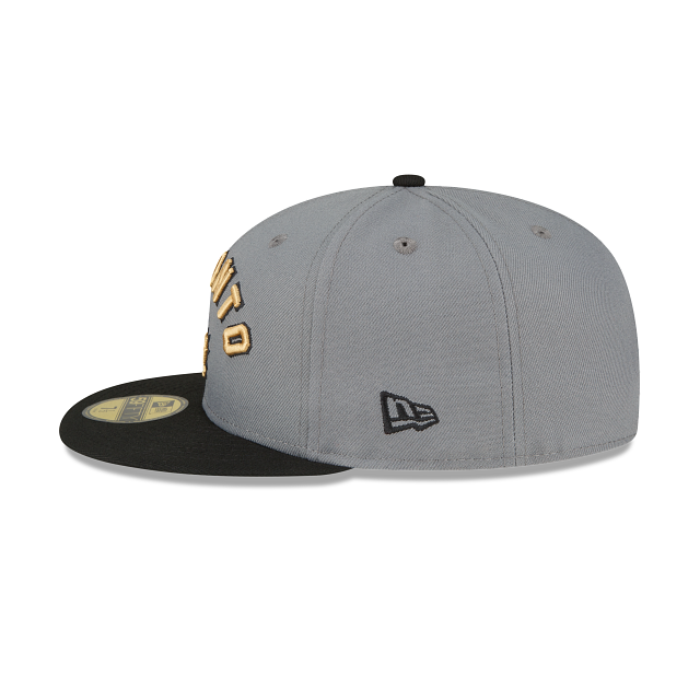 New Era Toronto Raptors 2022-23 City Edition Gray 59FIFTY Fitted Hat