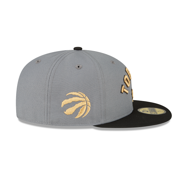 New Era Toronto Raptors 2022-23 City Edition Gray 59FIFTY Fitted Hat