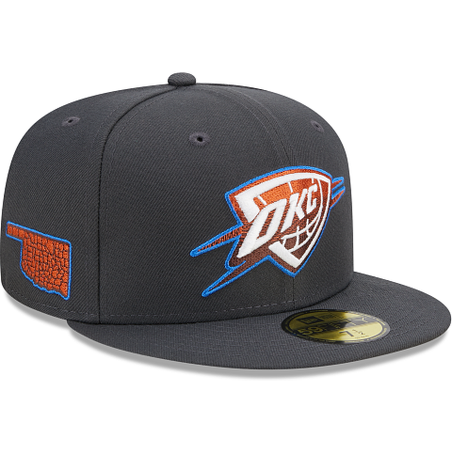 New Era Oklahoma City Thunder 2022-23 City Edition Alt 59FIFTY Fitted Hat