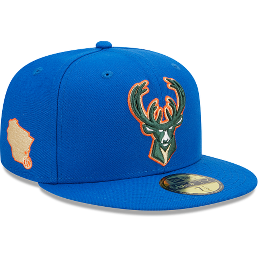 New Era Milwaukee Bucks 2022-23 City Edition Alt 59FIFTY Fitted Hat