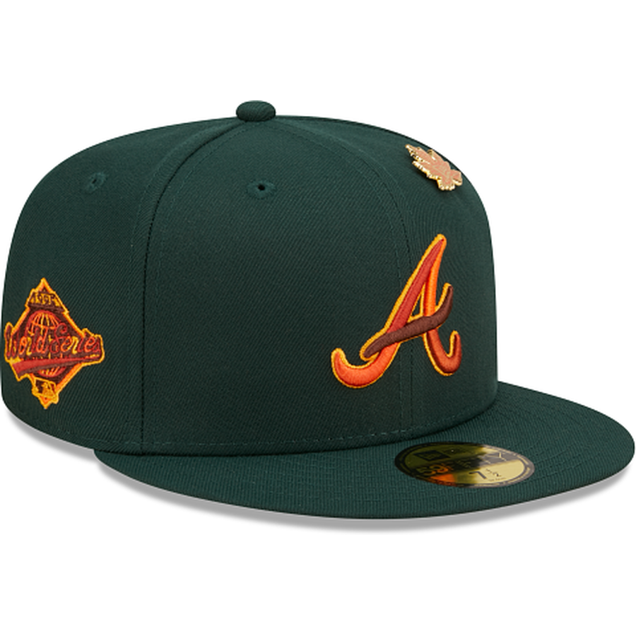 New Era Atlanta Braves Leafy 2022 59FIFTY Fitted Hat