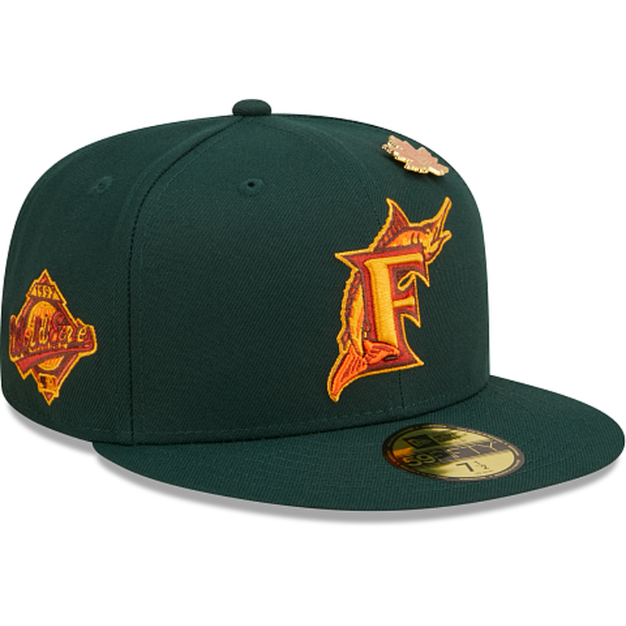 New Era Florida Marlins Leafy 2022 59FIFTY Fitted Hat