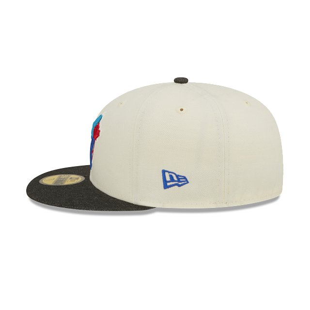New Era Toronto Blue Jays Black Denim 2022 59FIFTY Fitted Hat