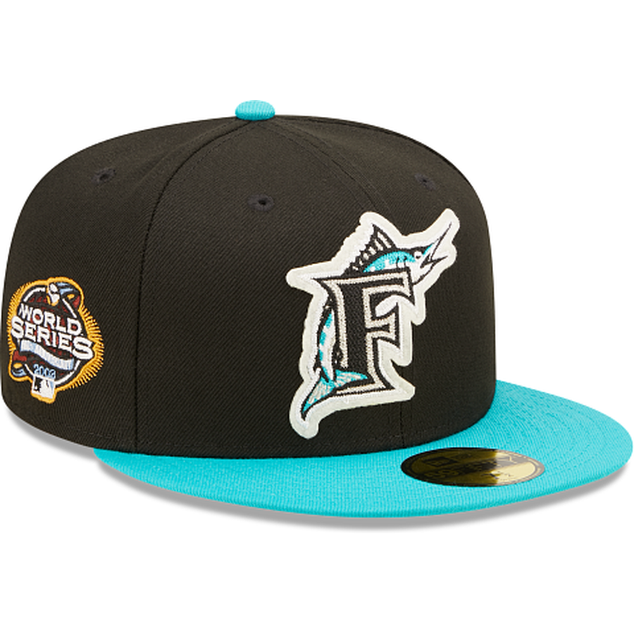 New Era Florida Marlins Letterman 59FIFTY Fitted Hat