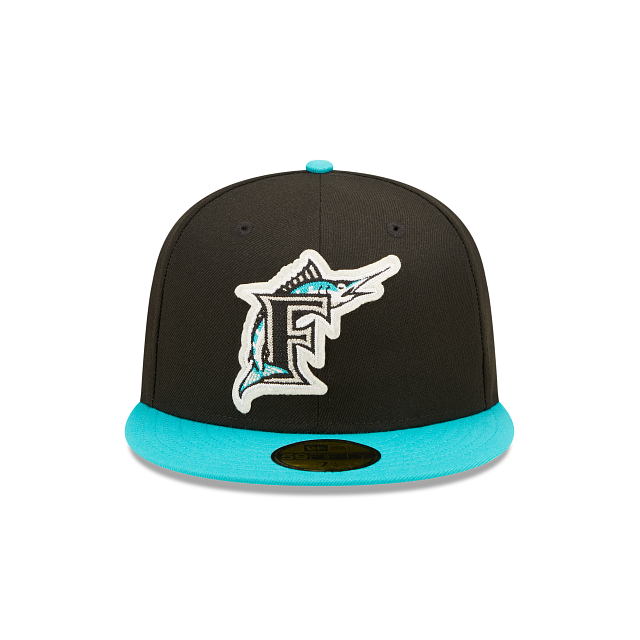 New Era Florida Marlins Letterman 59FIFTY Fitted Hat
