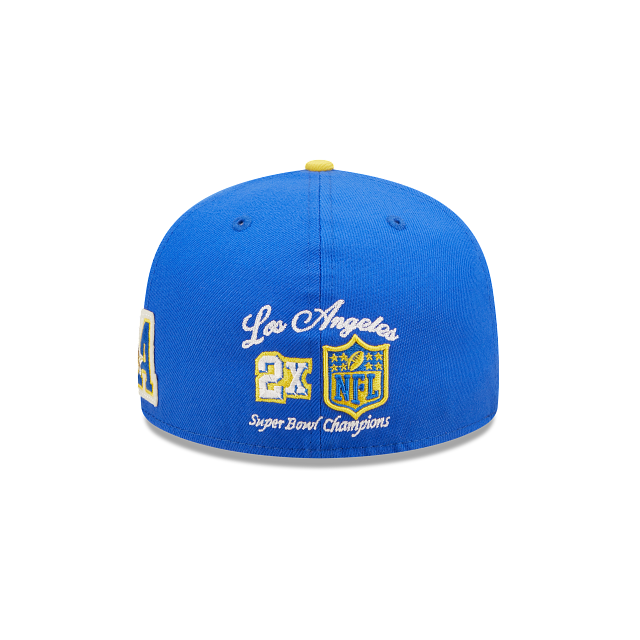 Los Angeles Rams 5950 Black White Hat main image 0