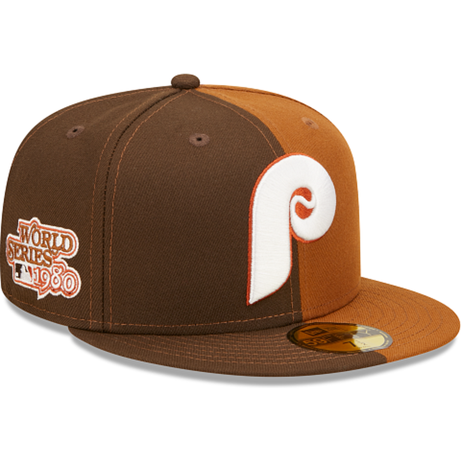 Casquette Flex New Era rouge Philadelphia Phillies pour homme
