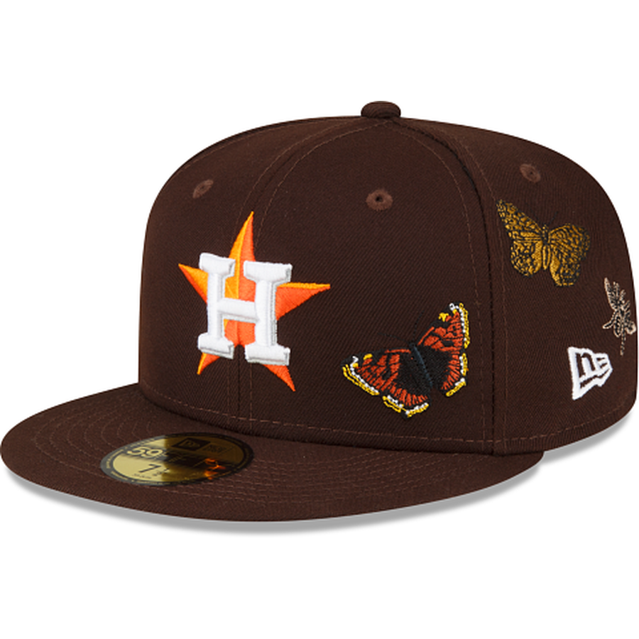 Houston Python Hat New Era FELT X Houston Astros 2022 59FIFTY Fitted Hat