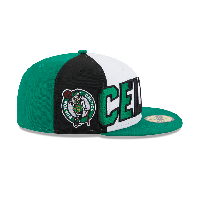 New Era Boston Celtics 2023 Back Half Edition 59FIFTY Fitted Hat