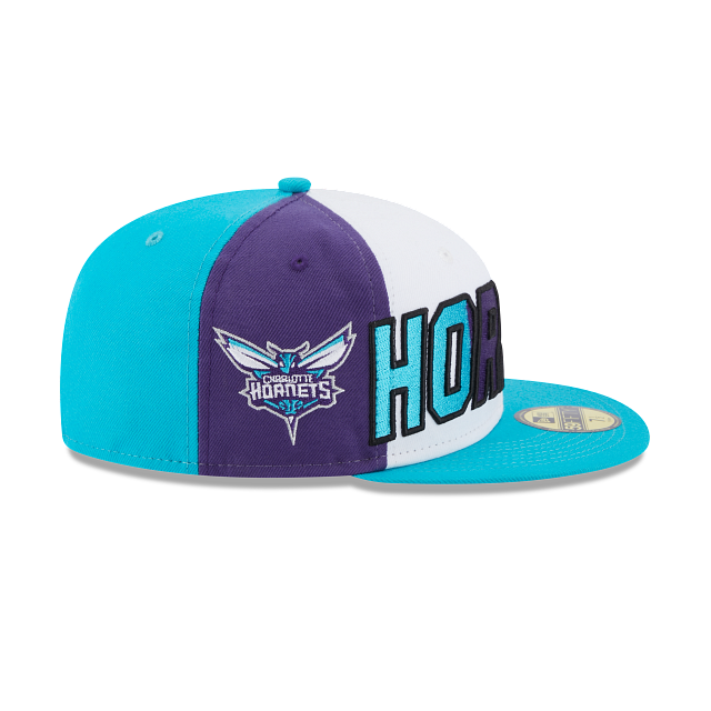 New Era Charlotte Hornets 2023 Back Half Edition 59FIFTY Fitted Hat