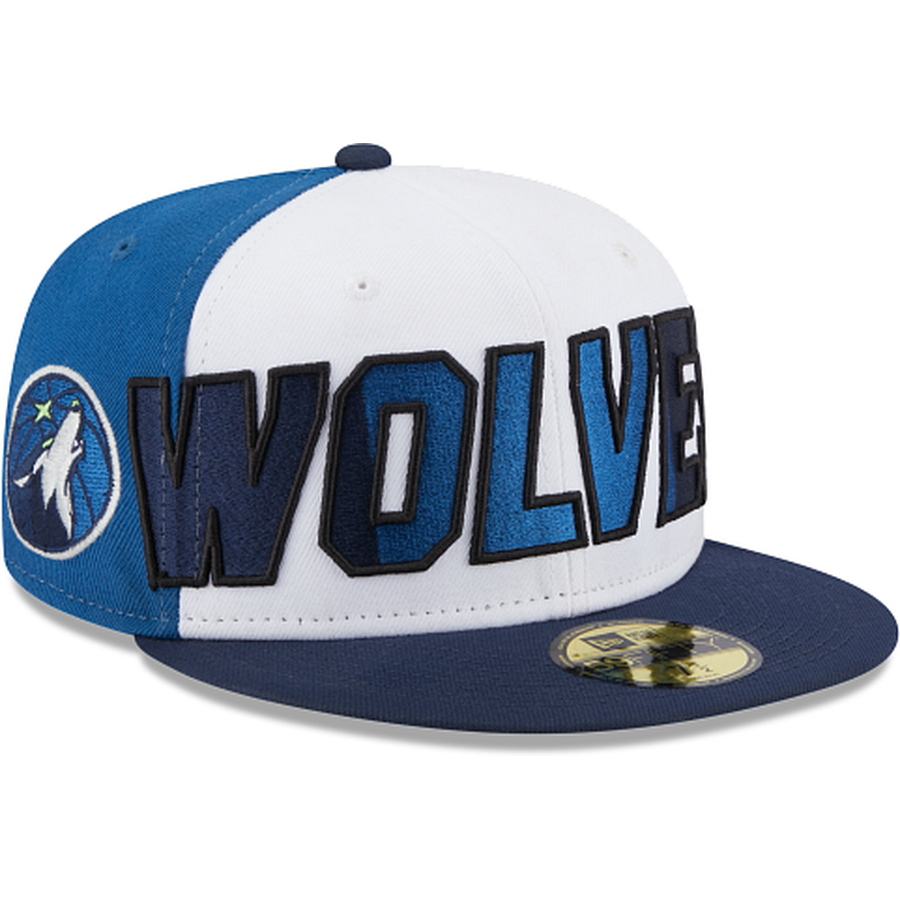 New Era Minnesota Timberwolves 2023 Back Half Edition 59FIFTY Fitted Hat