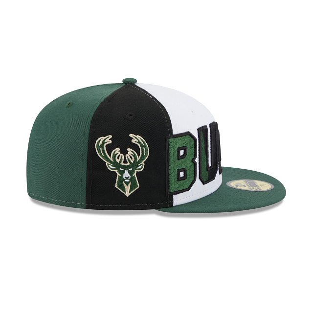 New Era Milwaukee Bucks 2023 Back Half Edition 59FIFTY Fitted Hat