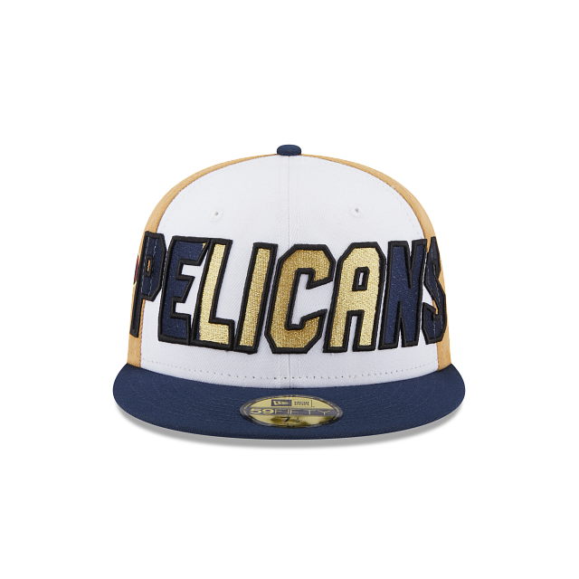 New Era New Orleans Pelicans 2023 Back Half Edition 59FIFTY Fitted Hat