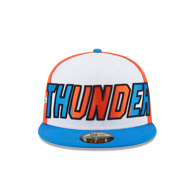 New Era Oklahoma City Thunder 2023 Back Half Edition 59FIFTY Fitted Hat