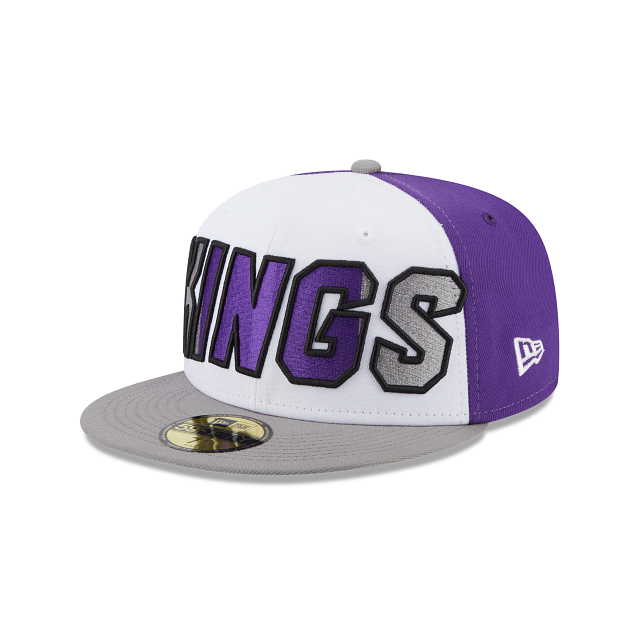 New Era Sacramento Kings 2023 Back Half Edition 59FIFTY Fitted Hat