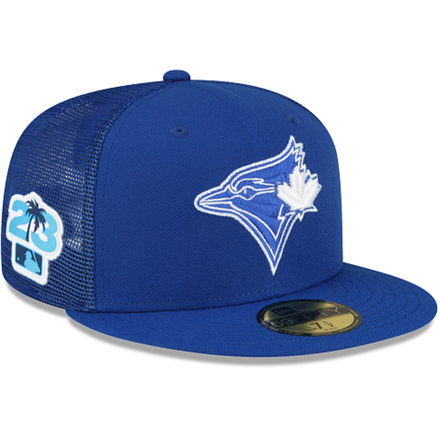 Blue Training Cap New Era Toronto Blue Jays 2023 Spring Training 59FIFTY Fitted Hat