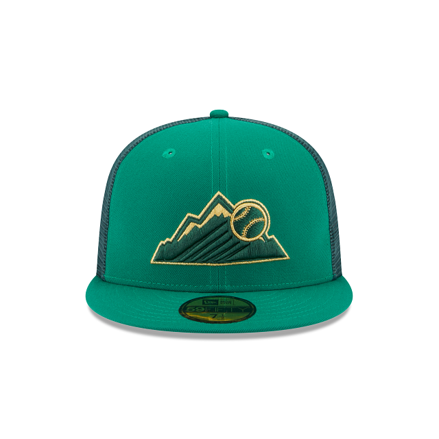 Green Fitted Hats, Green Baseball Caps