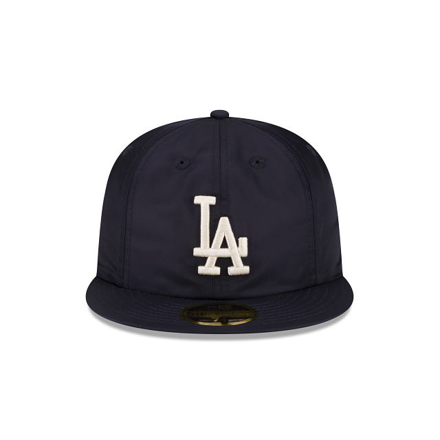 New Era Bricks & Wood X Los Angeles Dodgers Blue Nylon Retro Crown 59FIFTY Fitted Hat