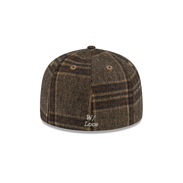 New Era Bricks & Wood X Los Angeles Dodgers Plaid Wool Retro Crown 59FIFTY Fitted Hat