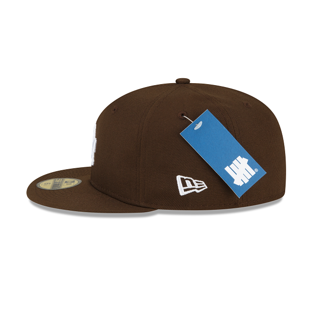 New Era Undefeated X Los Angeles Dodgers Brown 2022 59FIFTY Fitted Hat