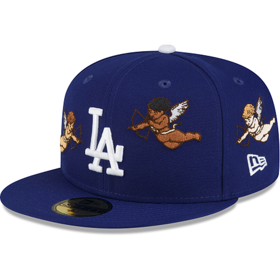 New Era Born x Raised Los Angeles Dodgers Cherubs Blue 2022 59FIFTY Fitted Hat