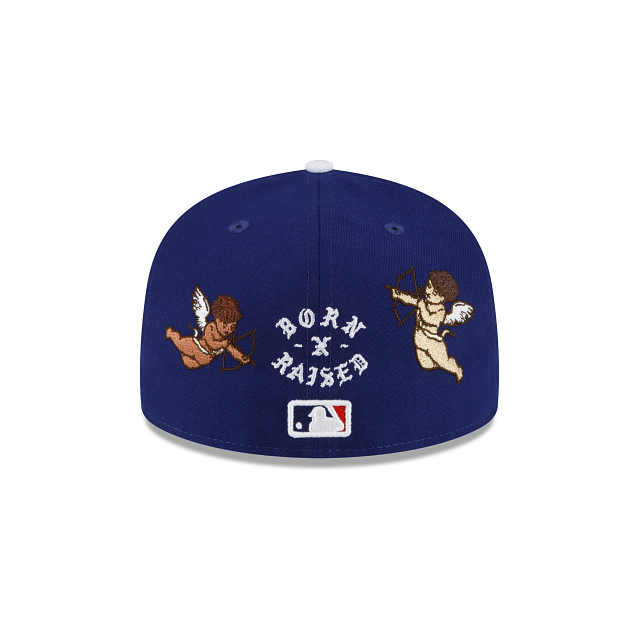 New Era Born x Raised Los Angeles Dodgers Cherubs Blue 2022 59FIFTY Fitted Hat