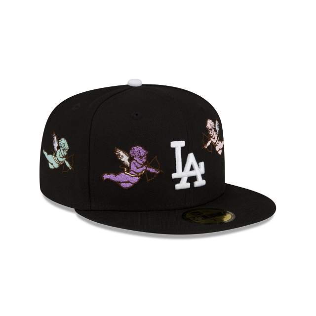 New Era Born x Raised Los Angeles Dodgers Cherubs Black 2022 59FIFTY Fitted Hat
