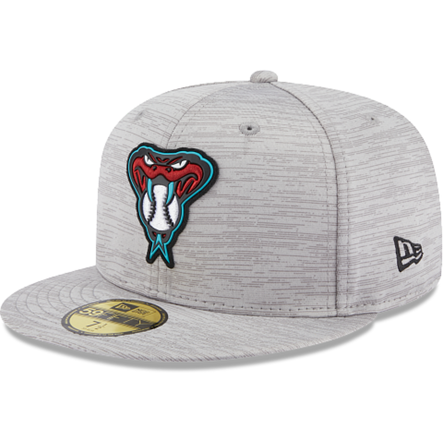 New Era Arizona Diamondbacks 2023 Clubhouse Gray 59FIFTY Fitted Hat