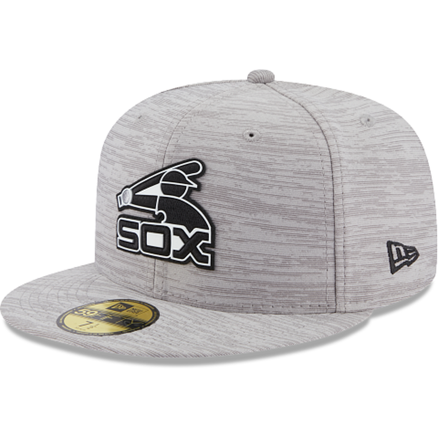 New Era Chicago White Sox 2023 Clubhouse Gray 59FIFTY Fitted Hat