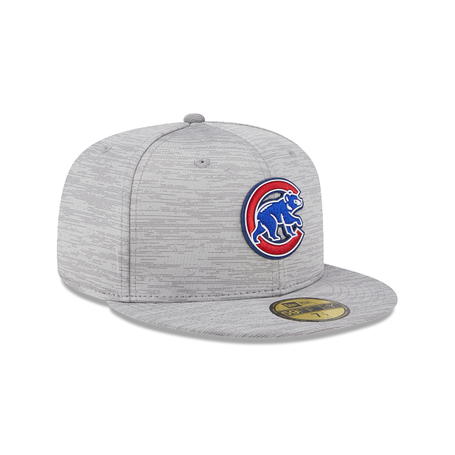 New Era Chicago Cubs 2023 Clubhouse Gray 59FIFTY Fitted Hat