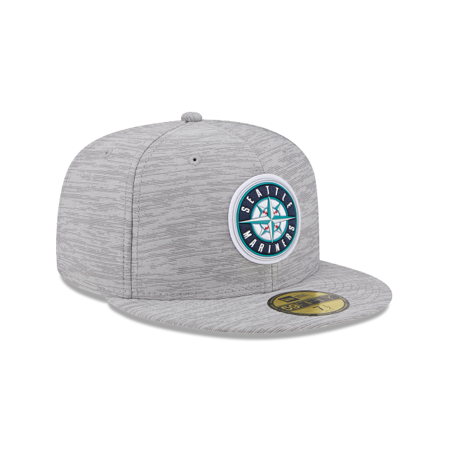 New Era Seattle Mariners 2023 Clubhouse Gray 59FIFTY Fitted Hat