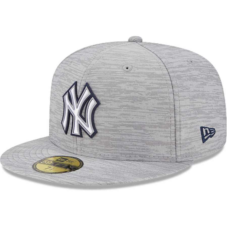 New Era New York Yankees 2023 Clubhouse Gray 59FIFTY Fitted Hat
