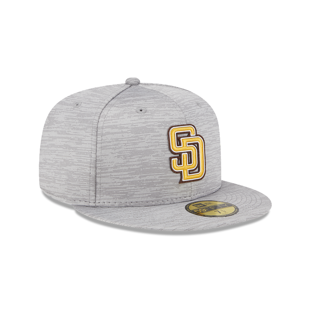 New Era San Diego Padres 2023 Clubhouse Gray 59FIFTY Fitted Hat