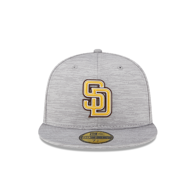 New Era San Diego Padres 2023 Clubhouse Gray 59FIFTY Fitted Hat