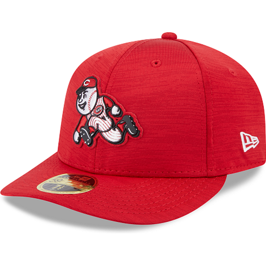 New Era Cincinnati Reds 2023 Clubhouse Low Profile 59FIFTY Fitted Hat
