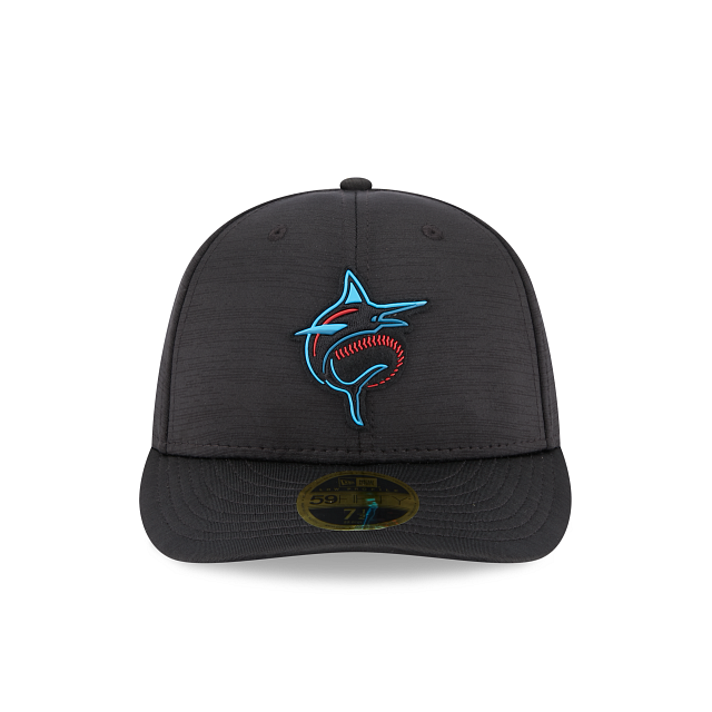 New Era Miami Marlins 2023 Clubhouse Low Profile 59FIFTY Fitted Hat