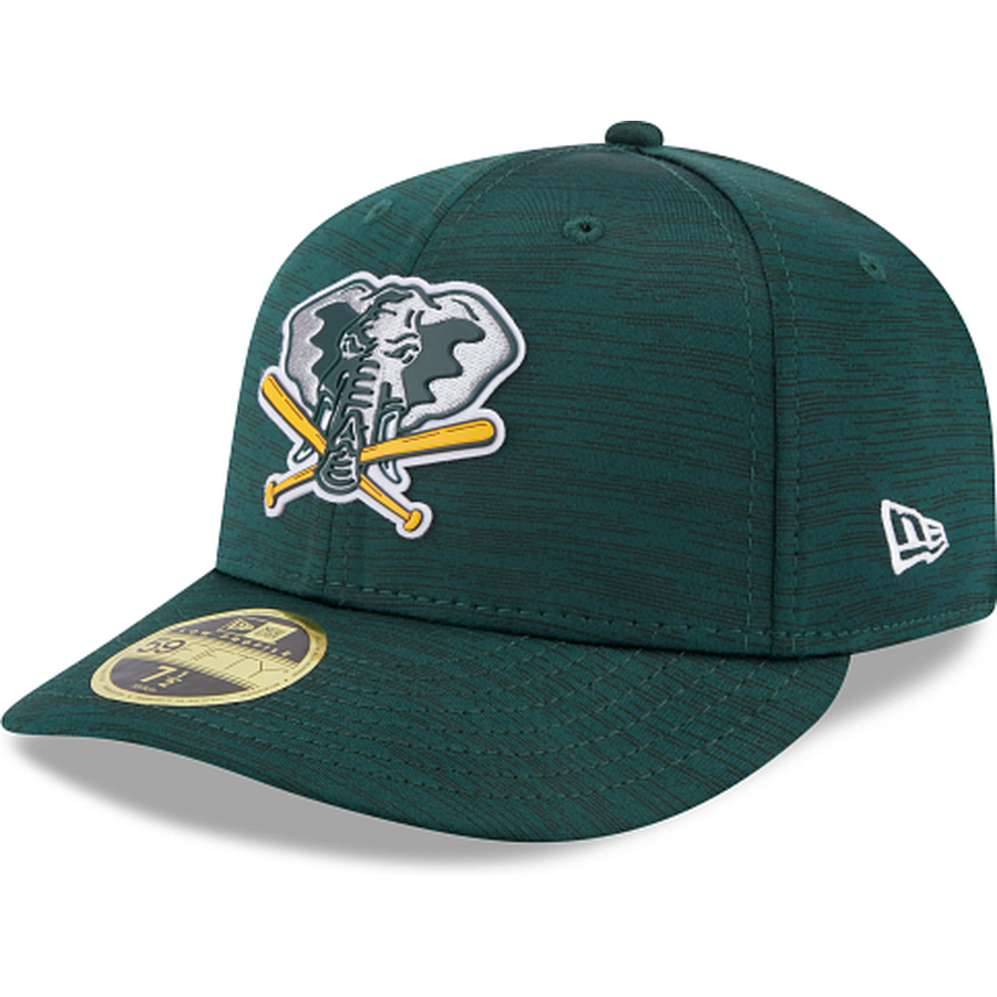 New Era Oakland Athletics 2023 Clubhouse Low Profile 59FIFTY Fitted Hat