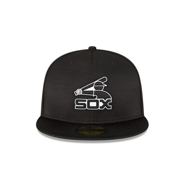 New Era Chicago White Sox 2023 Clubhouse Black 59FIFTY Fitted Hat