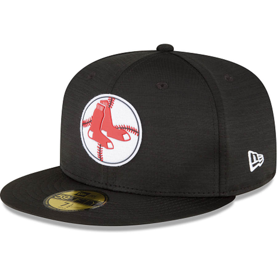 New Era Boston Red Sox 2023 Clubhouse Black 59FIFTY Fitted Hat