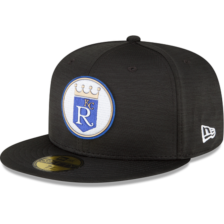 New Era Kansas City Royals 2023 Clubhouse Black 59FIFTY Fitted Hat